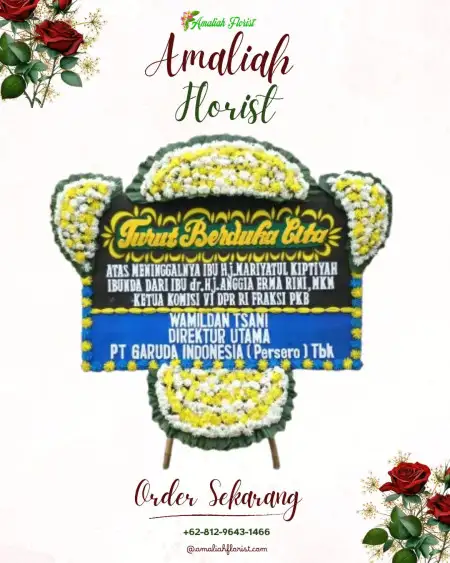 Papan Bunga Duka Bendan Kergon